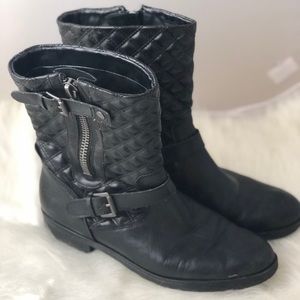 Leather Motorcycle Boots